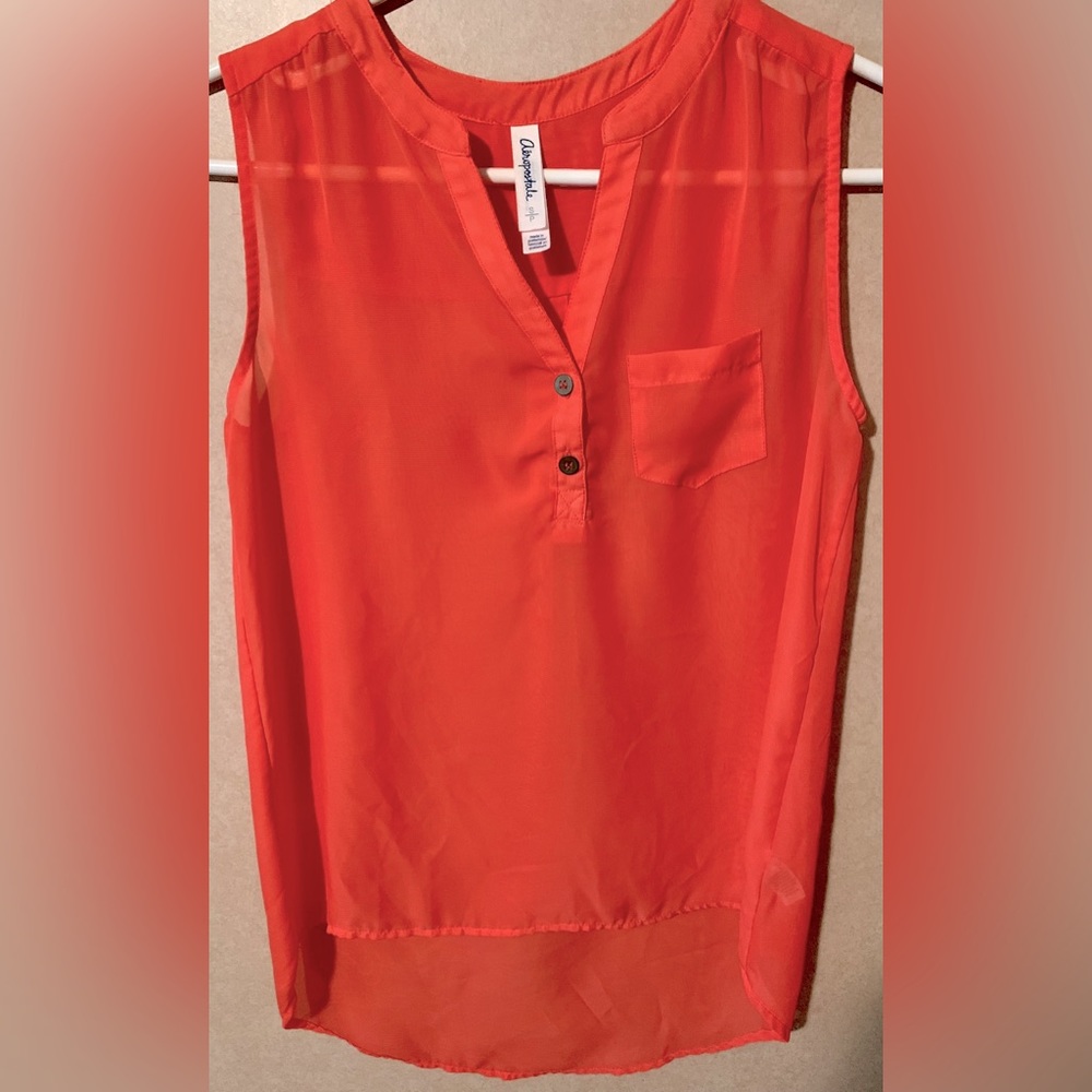 Aeropostale Sheer Top